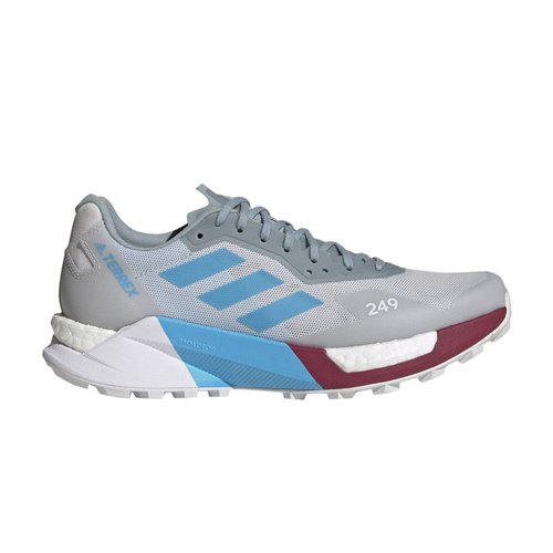 adidas Terrex Agravic Ultra Trail - Dash Grey/Sky Rush/Legacy Burgundy - GZ9039