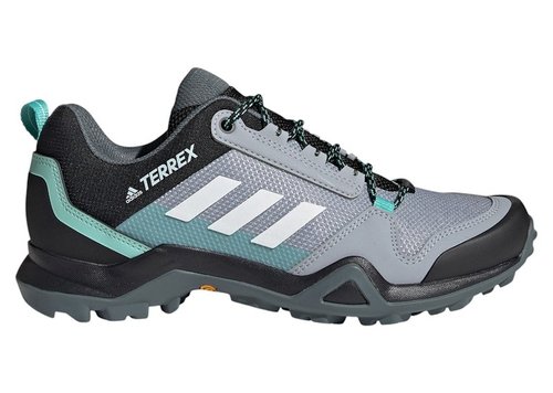 adidas Terrex AX3 - Halo Silver/Crystal White/Acid Mint - FX4690