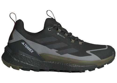 adidas Terrex Free Hiker 2.0 Low Gore-Tex Hiking - Core Black/Carbon/Olive Strata - IH3535