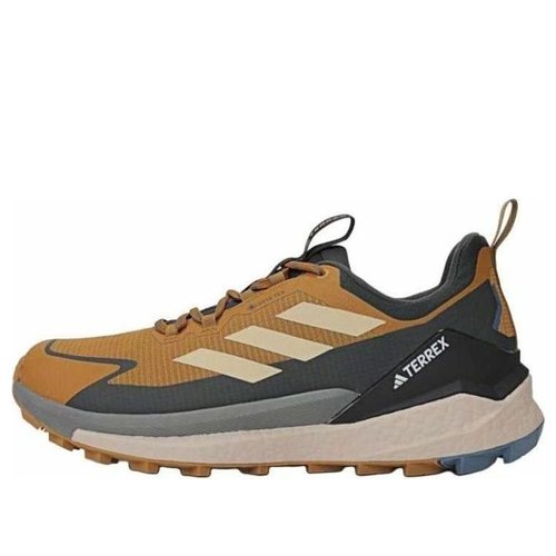 adidas Terrex Free Hiker 2.0 Low GORE-TEX | Tan | Size 8.5 - Bronze Strata/Savanna/Carbon - JP5611
