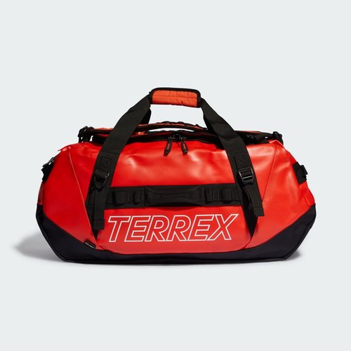adidas Terrex RAIN.RDY Expedition Duffel Bag Medium 70L - Semi Impact Orange - IC5648