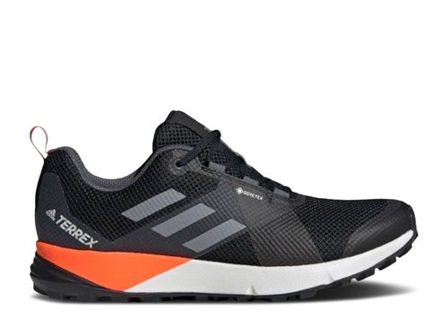 adidas Terrex Two GORE-TEX - Core Black/Grey/Solar Orange - EF1437