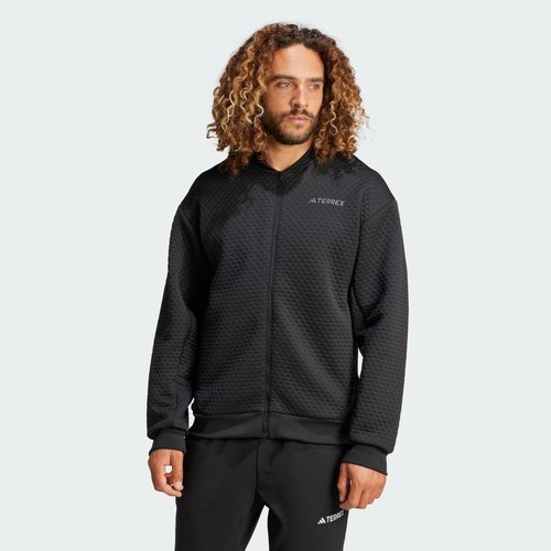 adidas Terrex Xploric Sweater Jacket - Black - JD6645