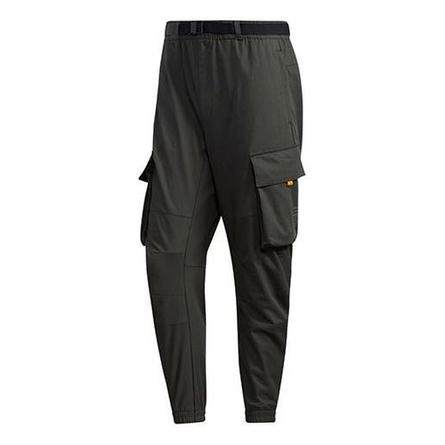 adidas Th Pnt Cargo Pocket Woven Bundle Feet Casual Long Pants Brown - Dark Brown - GM4436