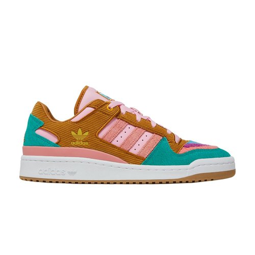 adidas The Simpsons x Forum Low | Multi-Color | Size 7 - Mesa/Tactile Rose/Cloud White - IE8467