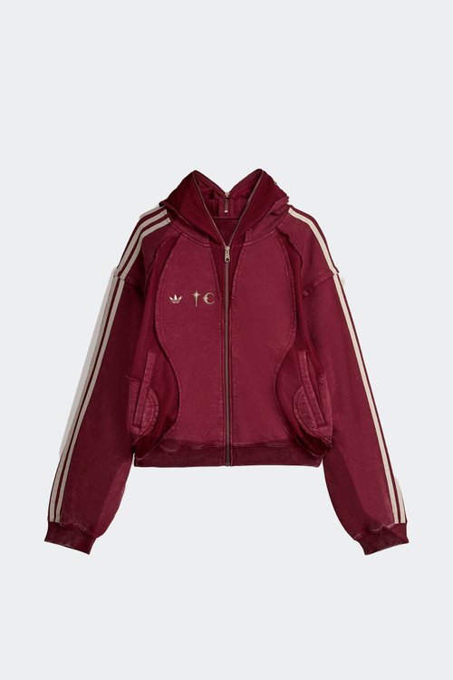 adidas x Thug Club TG Sweat Hoodie - Maroon - KC2210