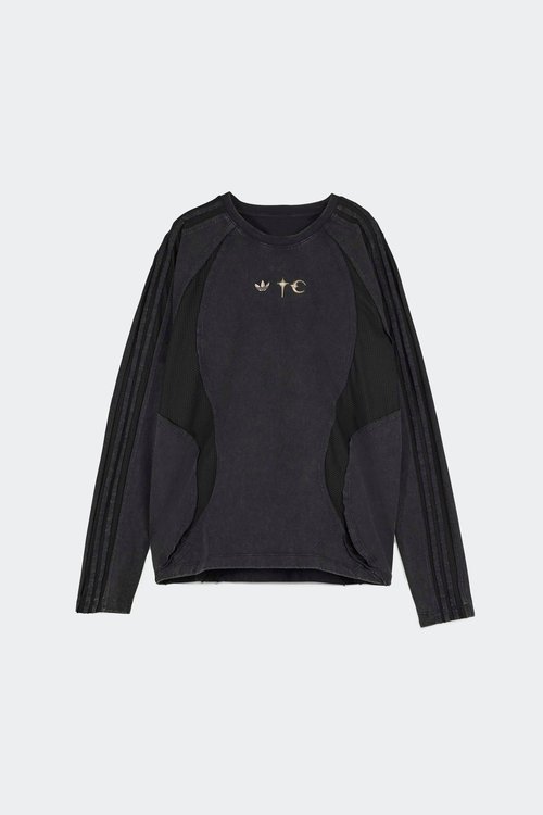 adidas x Thug Club L/S T-Shirt - Black - KC2196