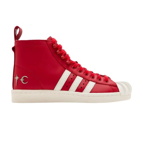 adidas Thug Club x Superstar Boot - Red/White - JP6518