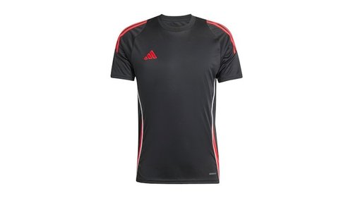 adidas Tiro 24 Jersey - Black/Pure Ruby - JP2494