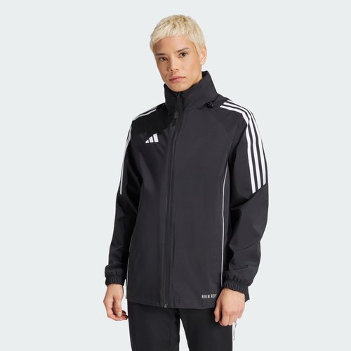 adidas Tiro 24 Rain Jacket - Black/White - IP6668