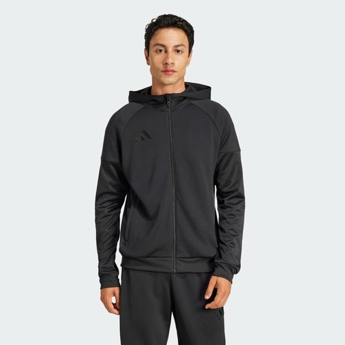 adidas Tiro 25 Full-Zip Hoodie - Black - JD9078