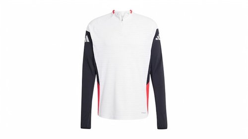 adidas Tiro 25 Pro Top - White/Pure Ruby - JX7074