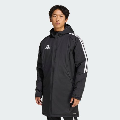 adidas Tiro 26 Stadium Parka - Black/White - JZ4108