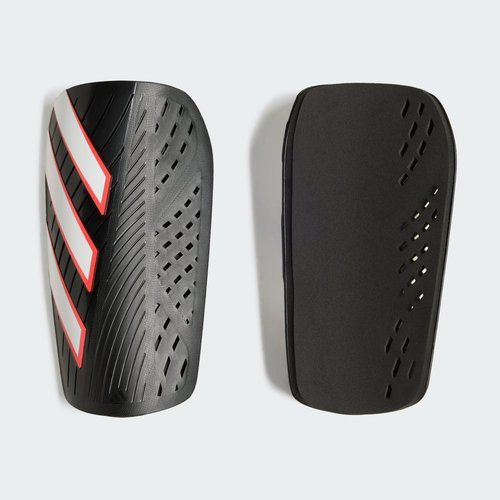 adidas Tiro Shinguard Club - Black/White/Lucid Red - KA7826