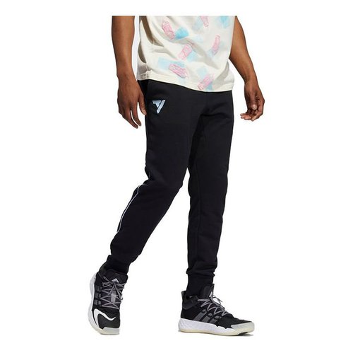 adidas Trae Pant Basketball Training Bundle Feet Sports Pants/Trousers/Joggers - Black - HC2423