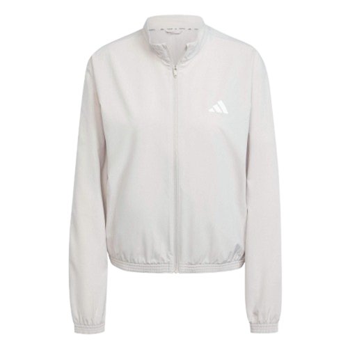 adidas Train Essentials 3-Stripes Woven Warm-Up Jacket Asia Sizing - Grey - JE6173