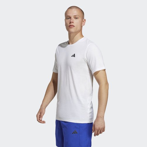 adidas Train Essentials Feelready Training Tee - White/Black - IC7440
