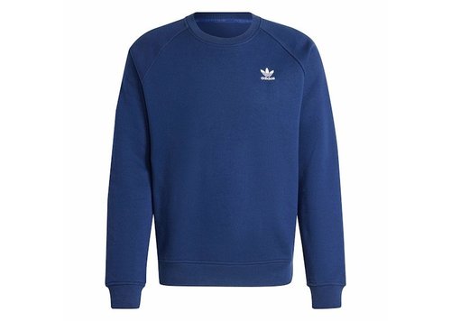 adidas Trefoil Essentials Crew Sweatshirt - Night Indigo - IY4935