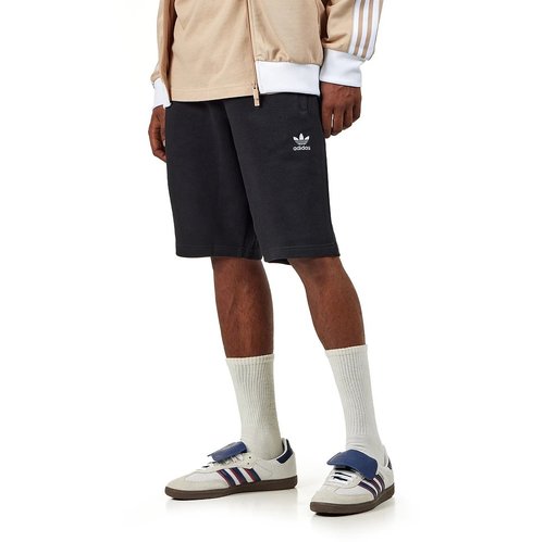 adidas Trefoil Essentials Fleece Shorts - Black - IY8520