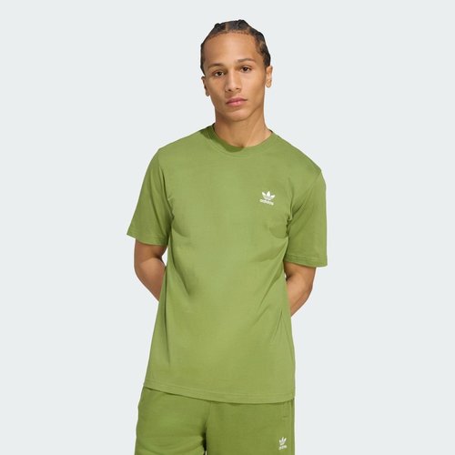 adidas Trefoil Essentials Tee - Tech Olive - JV5938