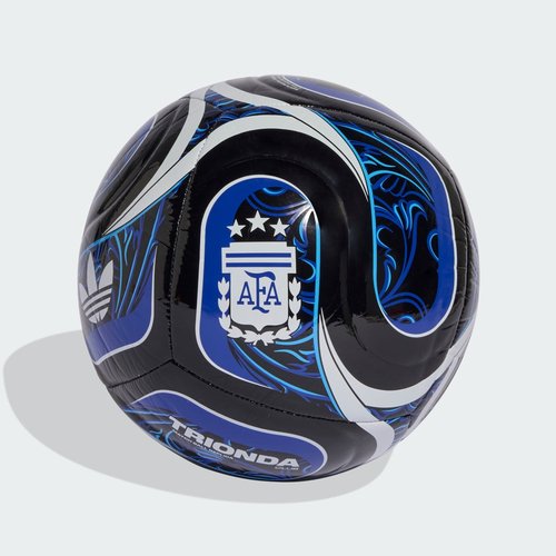 adidas Trionda Argentina Away Club Ball - Black/White/Lucid Blue - JY0305