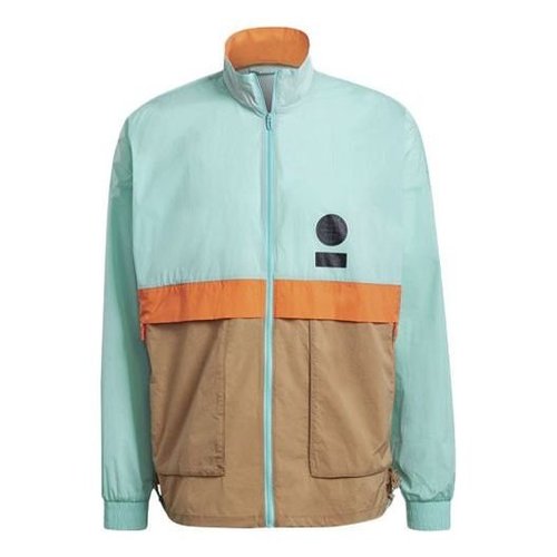 adidas Ub Wb Astro Sports Stylish Windproof Stand Collar Jacket - Colorblock - GU1758