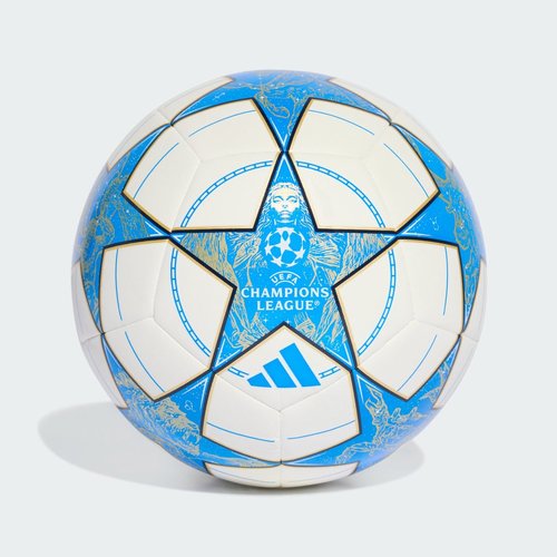 adidas UCL Training 25/26 League Stage Ball - White/Dark Blue/Pantone/Matte Gold - JP1534