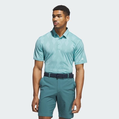 adidas Ultimate365 Micro Texture Polo Shirt - Mint Ton - KA7898