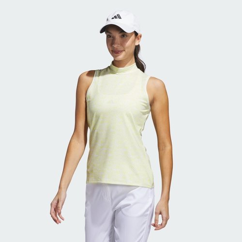 adidas Ultimate365 Mock Polo Shirt - Pure Sulfur - JE9917