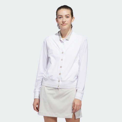 adidas Ultimate365 Tour Cardigan - White - JX6657