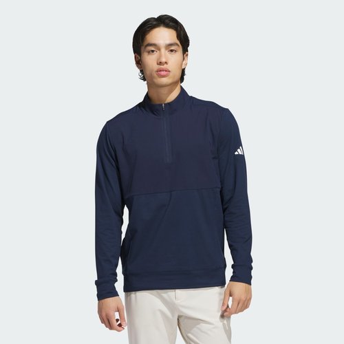 adidas Ultimate365 Tour Quarter-Zip Pullover - Collegiate Navy - JN9148