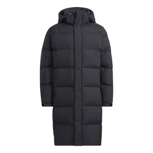 adidas Gd Puffy Lg Co Hooded Down Jacket Black - Multi-Color - H23084