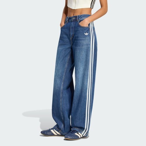adidas Vintage Dad Jeans - Indigo Denim - KW2094