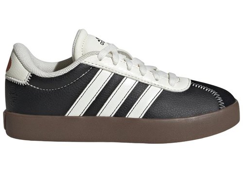 adidas VL Court 3.0 K - Core Black/Off White/Core Black - JH8633