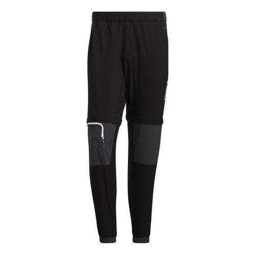 adidas Voyager Detachable Pants Elastic Waistband Bundle Feet Sports Pants/Trousers/Joggers Black - HE5257