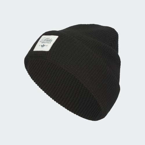 adidas Waffle Beanie - Black/Off White/Aurora Ivy - JL1093