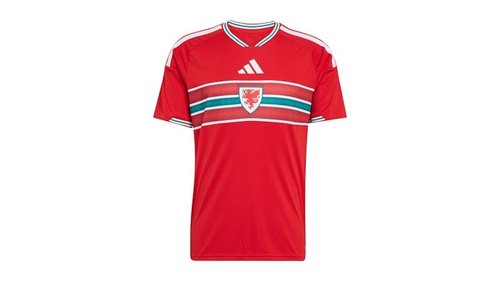 adidas Wales 26 Home Jersey - Better Scarlet - JL6925