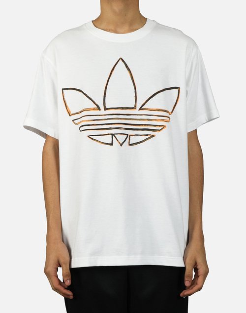 adidas WATERCOLOR TEE - White - ED6271