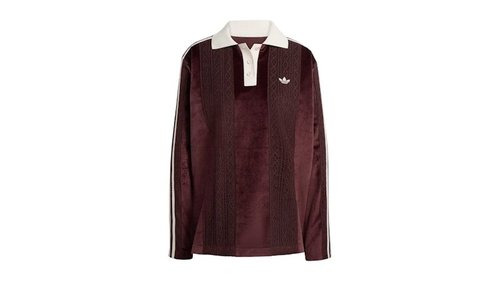 adidas Winterised Longsleeve Soccer Jersey - Maroon - KS7795