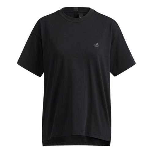 adidas Wording Loose Fit T-Shirt - Black - HC2547