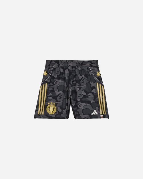 adidas x BAPE Football Slim Shorts - Black - KB2204
