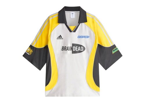 adidas x Brain Dead Jersey - Silver Metallic - JY7960