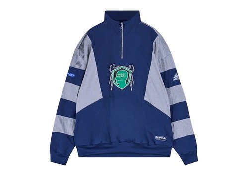 adidas x Brain Dead Track Top - Collegiate Navy Blue - JZ1055