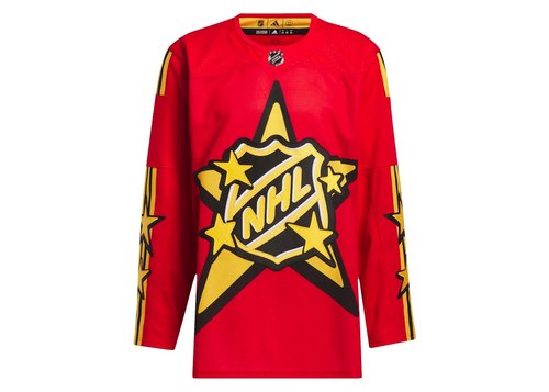 adidas x drew house NHL 2024 AllStar Game Authentic Jersey - Red