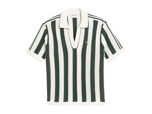 adidas x CLOT Edison Chen Pique Polo Shirt 'Core White' - JE9585