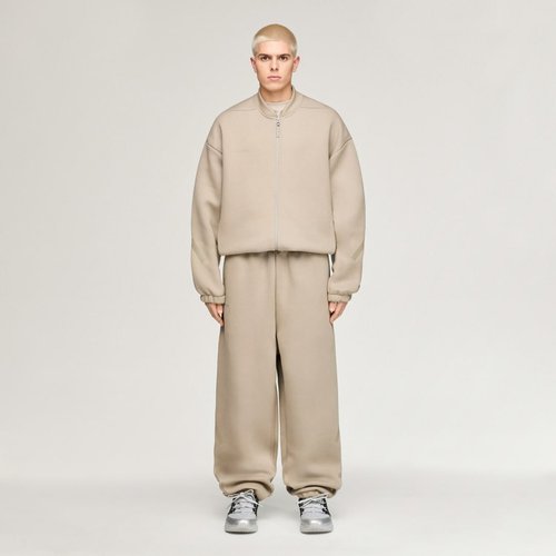 adidas x entire studios Z.N.E. Uniform Pant Knit - Putty Beige - KG2632