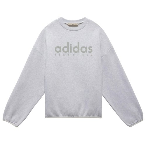 adidas x Fear of God Athletics Crewneck - Light Grey Heather - JZ7368