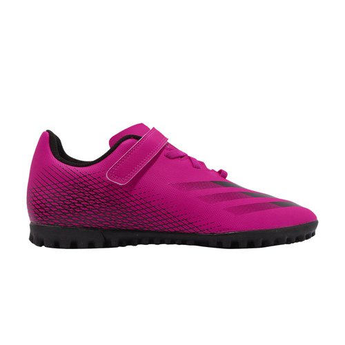 adidas X Ghosted.4 Hook & Loop TF - Pink/Black - FZ3750