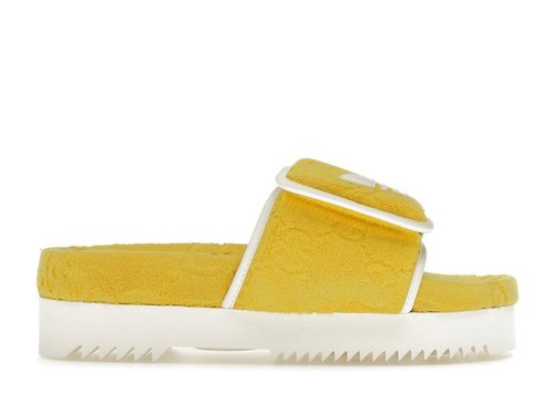 adidas x Gucci GG Platform Sandal - Yellow/White - 702398UU0107171