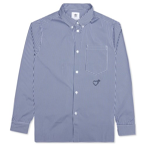 adidas x Human Made LSL SHIRT - Blue - GM4633